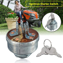 Load image into Gallery viewer, Allgreen Ignition Switch Ignition Lock Start Switch with 2 Keys 5 Pin for Motor Tractor Lawn Mower, for Husqvarna 725-0267 725-0267A 925-0267 925-0267A