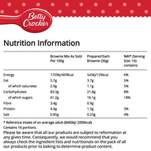 Load image into Gallery viewer, Betty Crocker Chocolate Fudge Brownie Mix, 415 g