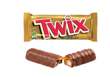 Load image into Gallery viewer, Twix Twin Chocolate Bars - 50g - Pack of 12 (50g x 12 Bars)