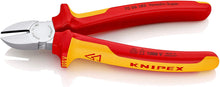 Load image into Gallery viewer, Knipex 70 06 160 SB Diagonal Cutter 6,3" chrome plated/VDE-tested in blister packaging