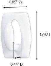 Load image into Gallery viewer, Command Mini Hooks, White, 6-Hooks, 8-Strips, Organize Damage-Free