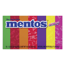 Load image into Gallery viewer, Mentos Chewy Mint Candy Roll, Mint, Non Melting, Party, 14 Pieces (Bulk Pack of 15) - Packaging May Vary