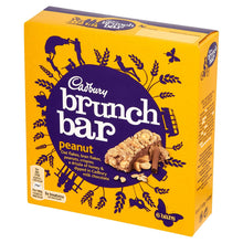 Load image into Gallery viewer, Original Cadbury Brunch Bar Peanut 6 Pack Imported From The UK England