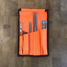 Load image into Gallery viewer, Trilink Saw Chain FK001TL2 Field Maintenance Compatible with/Replacement for Oregon All Sharpening Kits, Orange