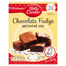 Load image into Gallery viewer, Betty Crocker Chocolate Fudge Brownie Mix, 415 g