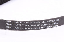 Load image into Gallery viewer, Laser 95832 Multi Ribbed Drive Belt Fits Toro 55-9300 CCR2000 CCR2001