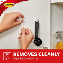 Load image into Gallery viewer, Command Mini Hooks, White, 6-Hooks, 8-Strips, Organize Damage-Free