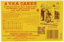 Load image into Gallery viewer, Tunnock's Tea Cakes Milk Chocolate 6 x 24g