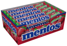 Load image into Gallery viewer, Mentos Chewy Mint Candy Roll, Mint, Non Melting, Party, 14 Pieces (Bulk Pack of 15) - Packaging May Vary