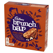 Load image into Gallery viewer, Original Cadbury Brunch Bar Choc Chip Bars Imported From The UK England