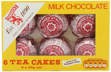 Load image into Gallery viewer, Tunnock's Tea Cakes Milk Chocolate 6 x 24g