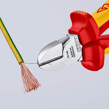 Load image into Gallery viewer, Knipex 70 06 160 SB Diagonal Cutter 6,3" chrome plated/VDE-tested in blister packaging