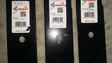Load image into Gallery viewer, Rotary 52" 6410 Lawnmower Gator Mulch Blade Set Toro #1/2" CH 105-7779 56-2390
