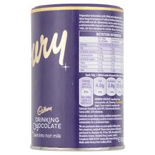 Load image into Gallery viewer, Original Cadbury Drinking Chocolate Imported From The UK England The Best Of British Drinking Chocolate Imported From The UK England