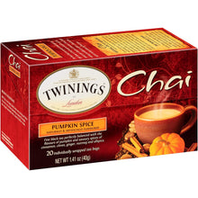Load image into Gallery viewer, Twinings of London Lemon & Ginger Herbal Tea Bags, 20 Count (Pack of 6)