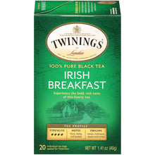 Load image into Gallery viewer, Twinings of London Lemon & Ginger Herbal Tea Bags, 20 Count (Pack of 6)