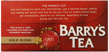 Load image into Gallery viewer, Barrys Gold 80 Bags (Pack Of 2)
