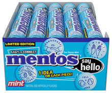 Load image into Gallery viewer, Mentos Chewy Mint Candy Roll, Mint, Non Melting, Party, 14 Pieces (Bulk Pack of 15) - Packaging May Vary