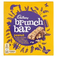 Load image into Gallery viewer, Original Cadbury Brunch Bar Peanut 6 Pack Imported From The UK England