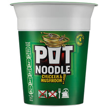 Load image into Gallery viewer, Pot Noodle Chicken and Mushroom 90 g (Pack of 12)