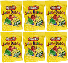 Load image into Gallery viewer, Bassetts Jelly Babies 190g Bag (Pack of 6)