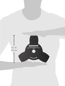 Silverline 633965 Brush Cutter Blade 3-tooth With 25.4mm Bore