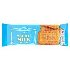 Tesco Malted Milk Biscuits 200g (Pack of 6)