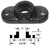 Rotary # 7119 ADAPTOR BLADE SPLIN