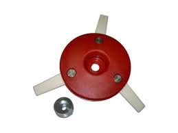 ISE PROTrim Universal Mounting, Nylon Universal disk with three (3) nylon blades for Brush Cutter Tecomec Part Number 5025901