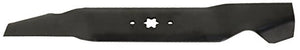 6 Straight Mower Blades fit MTD 742-0610 742-0610A 942-0610 942-0610A 4720610 490110M114 Length 19-5/16 in. Width 3 in. Thickness .150 in. Center Hole 6 Point Star 38 in. Deck