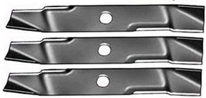 ISE Replacement Set of 3 Mulching Lawnmower Blades for Murray, Replaces Part Numbers: 56631E701, 656631