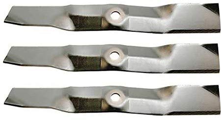 ISE Replacement Set of Three Blades for John Deere, Replaces Part Numbers: M127500, M145476