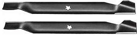 ISE Replacement Set of 2 Blades for Husqvarna, Replaces Part Numbers: 53-21278-43, 53-21384-98, 53-21389-71, 532 13 84-98, 532 13 89-71