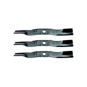 Rotary 3 Pack Lawn Mower Blades Fits Kubota K5647-34330 K5647-34340 K5668-34350