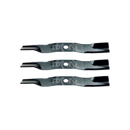 Rotary 3 Pack Lawn Mower Blades Fits Kubota K5647-34330 K5647-34340 K5668-34350
