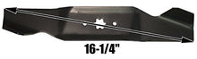 Load image into Gallery viewer, 3 USA Mower Blades Kit for MTD 742-0543, 942-0543, 742-0542, 942-0542, 46&quot; Deck
