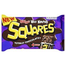 Kelloggs Rice Krispie Squares Chocolatley4x36g