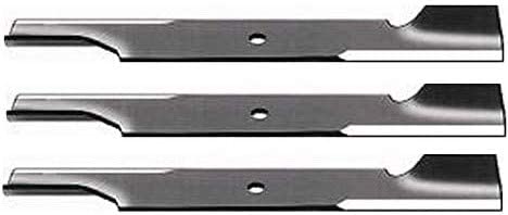 ISE Replacement Set of Three Blades for Husqvarna, Replaces Part Numbers: 539-105711, 539 10 57-11