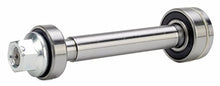 Load image into Gallery viewer, Two (2) Pack Erie Tools Lawn Mower Spindle Shaft Replaces AYP 137646 HUSQVARNA 532137646 with Top &amp; Bottom Bearings with Pulley Nut
