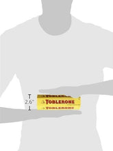 Load image into Gallery viewer, Toblerone Swiss Milk Chocolate with Honey and Almond Nougat, 6 - 100g Bars, Total Net Wt 600g
