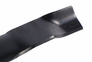 USA Mower Blades (4 AYP485BP Mulching Blade Fits AYP 141114 157101 406713 134768 Length 21 3/4 in. Width 2 1/4 in. Thickness .150 in. Center Hole 5/8 in. Side Hole 3/8 in. 22 in. Deck