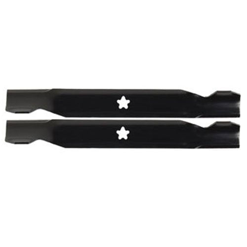 (2 Pack) Premium Replacement XHT Lawn Mower Deck Blade fits Poulan 532127841 | 18-1/8