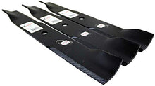 Load image into Gallery viewer, Rotary 52&quot; Rotary 11557 Lawnmower Blade Set (3) 5/8&quot; CH Dixie Chopper / Hustler
