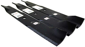 Rotary 52" Rotary 11557 Lawnmower Blade Set (3) 5/8" CH Dixie Chopper / Hustler