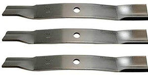 ISE Replacement Set of Three Lawnmower Blades for John Deere, Replaces Part Numbers: M128485, M133381, TCU15881