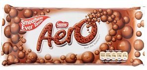 Nestle Aero Milk Chocolate Bar-pack 4 Bars