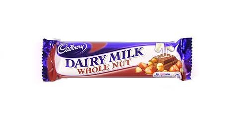 Cadbury Whole Nut, 1.73-Ounce Units (Pack of 24)