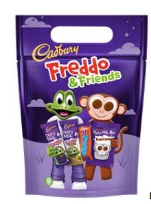 Cadbury Dairy Milk Freddo & Friends chocolate bag 370g (Pack of 4)