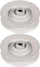 Load image into Gallery viewer, Rotary 2 Pack V-Idler Pulley Fits MTD 956-0166 Snapper Kees 7014208YP Toro 12-5820
