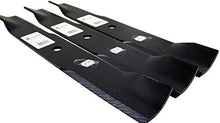 Load image into Gallery viewer, Rotary 52&quot; Rotary 11557 Lawnmower Blade Set (3) 5/8&quot; CH Dixie Chopper / Hustler
